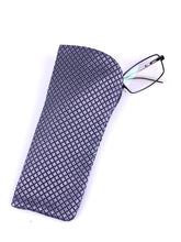 SIMONE Green Madder Silk Glasses Case